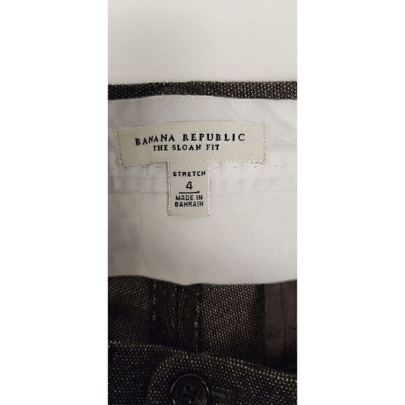 Banana Republic Brown The Sloan Fit Stretch Dress Pants Size 4 - Picture 5 of 7